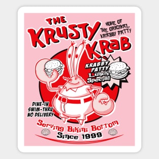 Krusty Krab Poster Special Magnet